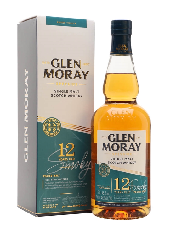 Glen Moray Smoky 12 Year Old Speyside Single Malt Scotch Whisky - Single Malt Review