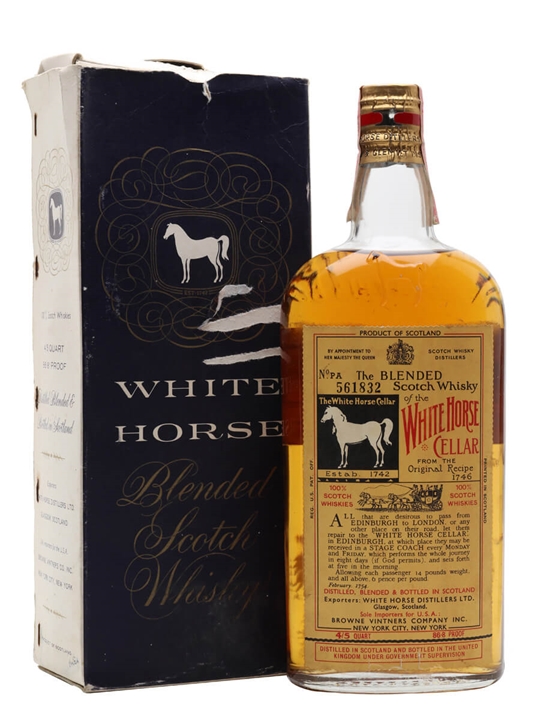 White Horse / Bot.1950s / Spring Cap Blended Scotch Whisky - Blended Review