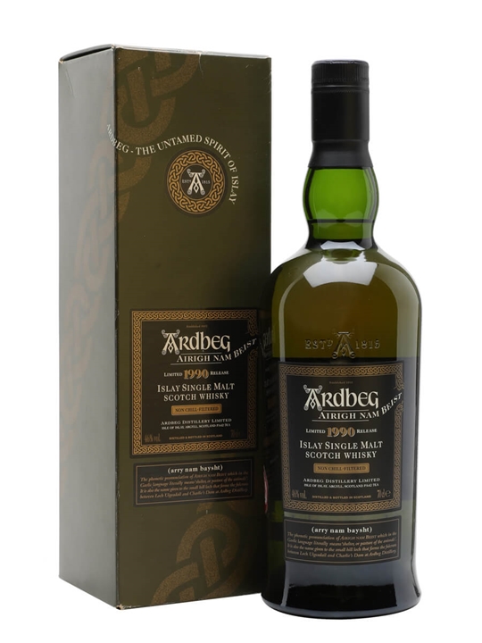 Ardbeg 1990 / Airigh Nam Beist / Bot.2007 Islay Whisky - Islay Review
