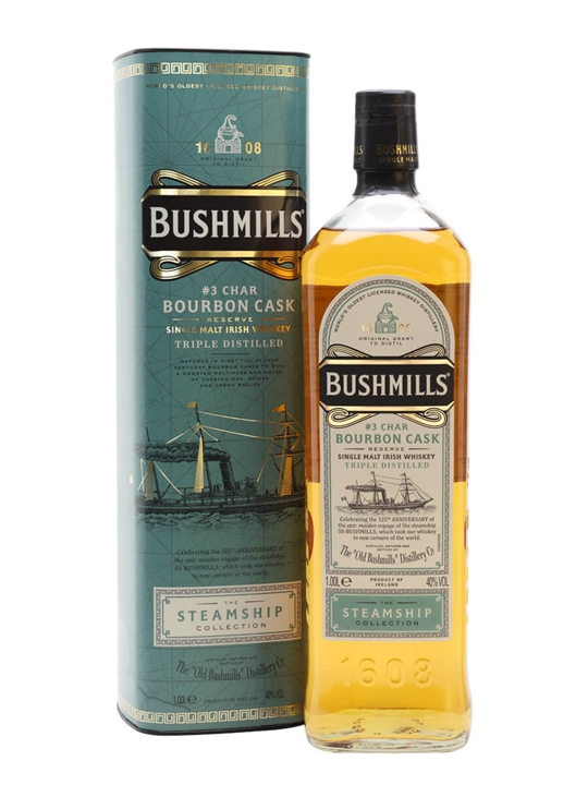 Bushmills Bourbon Cask / The Steamship Collection - Single Malt Review