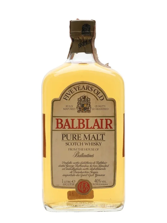 Balblair 5 Year Old / Bot.1980s / Litre Highland Whisky - Highland Review