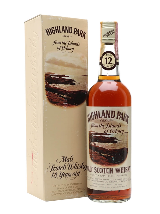 Highland Park 12 Year Old / Bot.1970s Island Single Malt Scotch Whisky - Single Malt Review