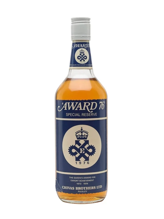 Award 76 Special Reserve / Chivas Blended Scotch Whisky - Blended Review