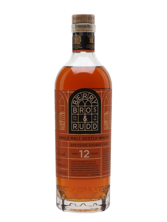 Berry Bros & Rudd 12 Year Old Speyside Single Malt / Sherry Cask Speyside Whisky - Single Malt Review