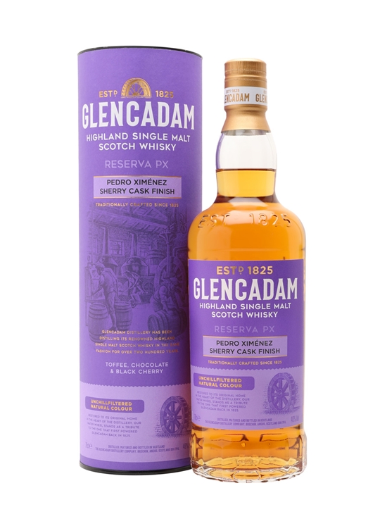 Glencadam Reserva PX Highland Single Malt Scotch Whisky - Single Malt Review