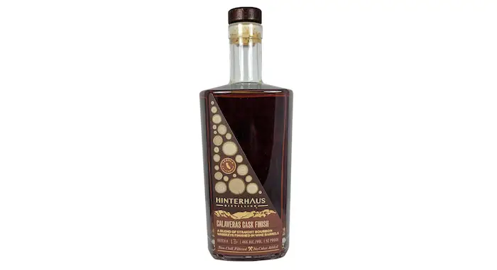 Bourbon Review: Hinterhaus Distilling Calaveras Cask Finish Bourbon - Bourbon Review
