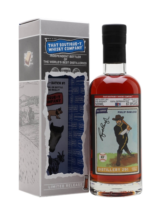 Distillery 291 3 Year Old / Batch 3 / That Boutique-y Whisky Company - Rye Review