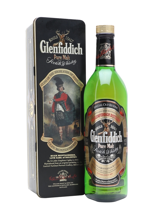 Glenfiddich Pure Malt / Special Old Reserve / Clan Montgomerie / Bot.1990s Speyside Whisky - Speyside Review