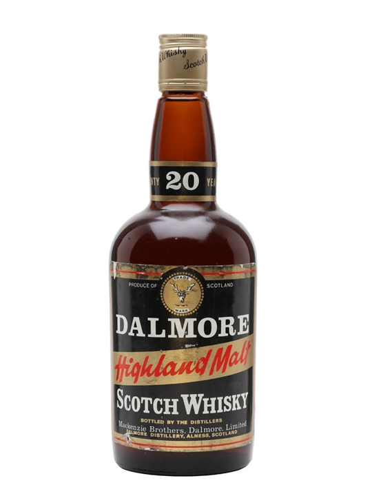 Dalmore 20 Year Old / Bot.1970s Highland Single Malt Scotch Whisky - Single Malt Review