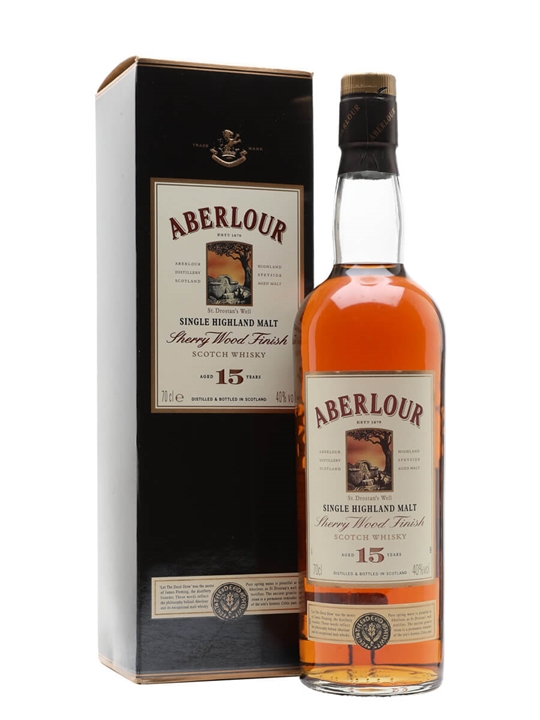 Aberlour 15 Year Old / Sherry Wood Speyside Single Malt Scotch Whisky - Single Malt Review