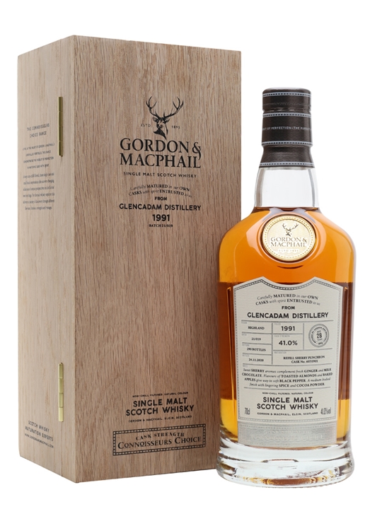 Glencadam 1991 / 28 Year Old / Connoisseurs Choice Highland Whisky - Single Malt Review