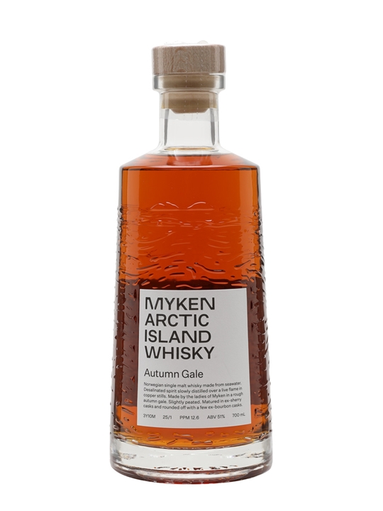 Myken Autumn Gale Arctic Island Whisky Norwegian Single Malt Whisky - Single Malt Review