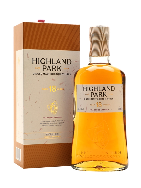 Highland Park 18 Year Old Island Single Malt Scotch Whisky - Single Malt Review