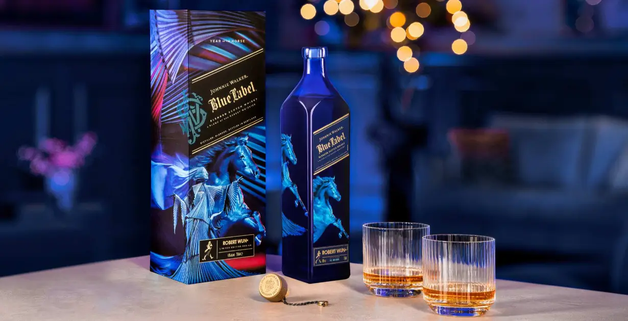 Johnnie Walker Unveils Year of Horse Limited Edition WIth Robert Wun - American Review
