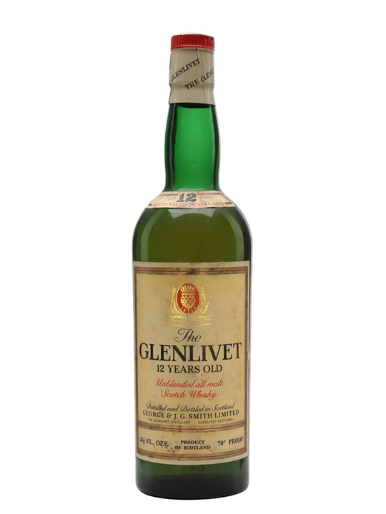 Glenlivet 12 Year Old / Bot.1970s Speyside Single Malt Scotch Whisky - Single Malt Review