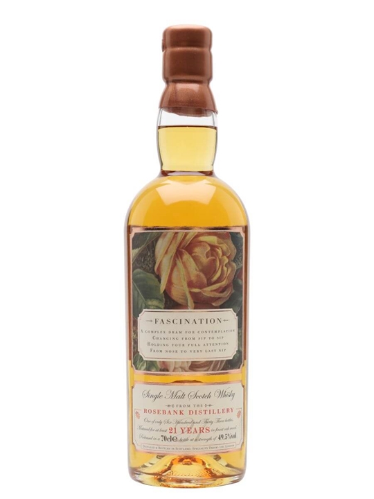 Rosebank 21 Year Old / Fascination Lowland Single Malt Scotch Whisky - Single Malt Review