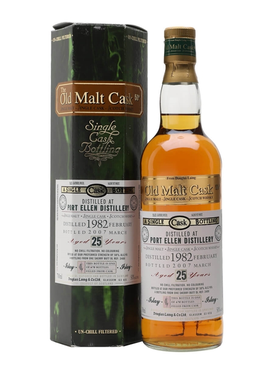 Port Ellen 1982 / 25 Year Old / Sherry Cask / Old Malt Cask #3400 Islay Whisky - Islay Review