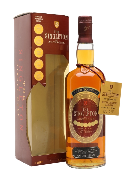 Singleton of Auchroisk 10 Year Old / Litre Speyside Whisky - Speyside Review