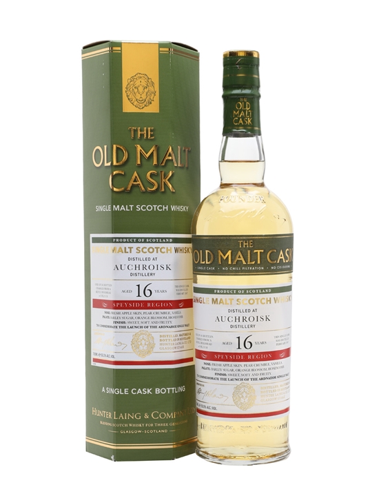 Auchroisk 2007 / 16 Year Old / Old Malt Cask Speyside Whisky - Speyside Review