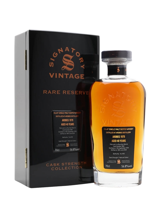 Ardbeg 1979 / 40 Year Old / Signatory Islay Single Malt Scotch Whisky - Single Malt Review