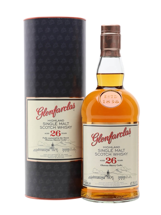 Glenfarclas 26 Year Old / Oloroso Sherry Casks Speyside Whisky - Speyside Review