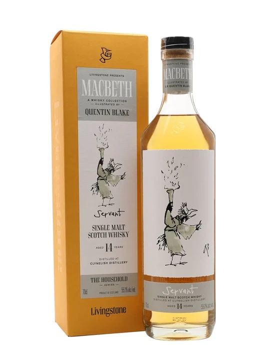 Clynelish 14 Year Old / Servant / Household Series / Macbeth Act Two Highland Whisky - Bourbon Review