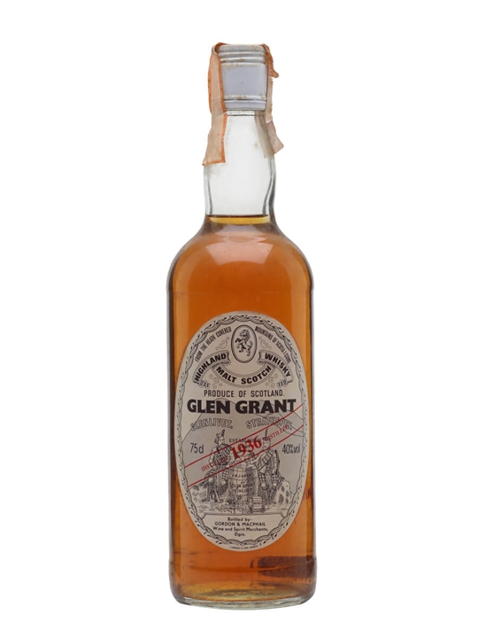 Glen Grant 1936 / Bot.1980s / Gordon & MacPhail Highland Whisky - Highland Review