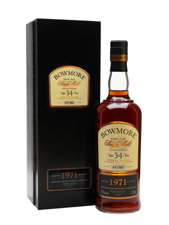 Bowmore 1971 / 34 Year Old / Sherry Cask Islay Whisky - Islay Review