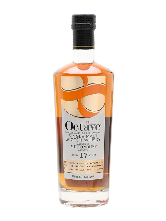 Miltonduff 2008 / 17 Year Old / PX Finish / Duncan Taylor Octave Speyside Whisky - Speyside Review