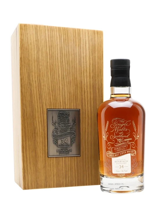 Benriach 34 Year Old / Single Malts of Scotland Director's Special Speyside Whisky - Single Malt Review