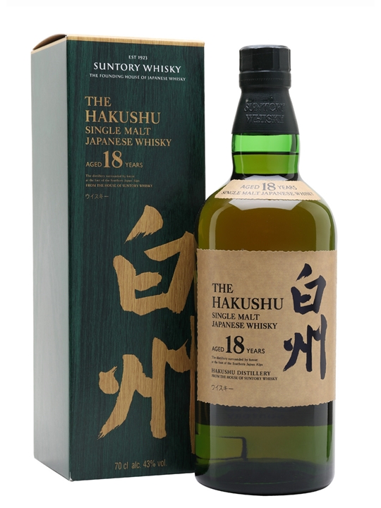 Hakushu 18 Year Old Japanese Single Malt Whisky - Single Malt Review