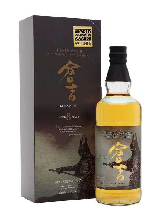 Kurayoshi 8 Year Old World Blended Malt Whisky - Blended Malt Review