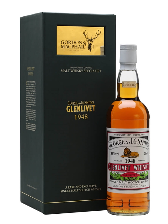 Glenlivet 1948 / 61 Year Old / Gordon & MacPhail Speyside Whisky - Speyside Review