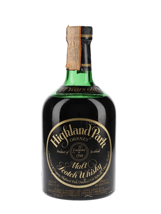Highland Park 1960 / 17 Year Old / Bot.1977 Island Whisky - Single Malt Review