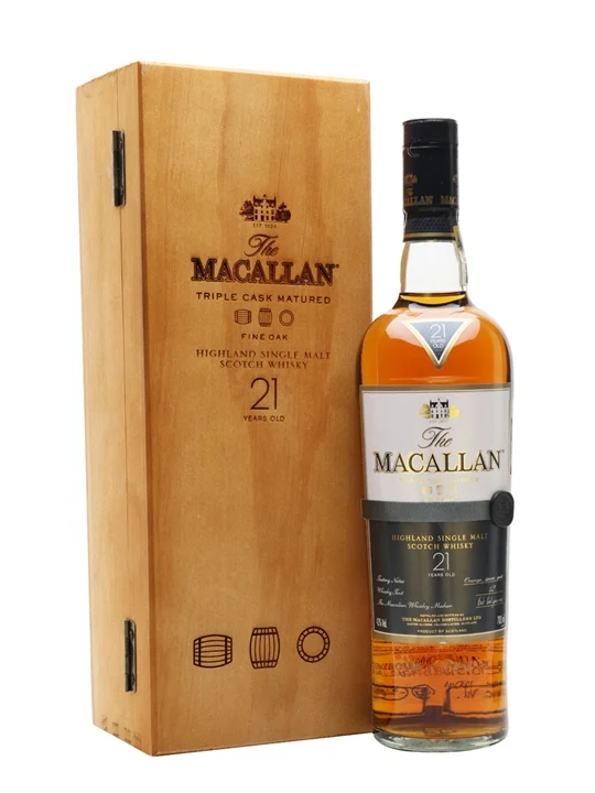 Macallan 21 Year Old / Fine Oak Speyside Single Malt Scotch Whisky - Single Malt Review