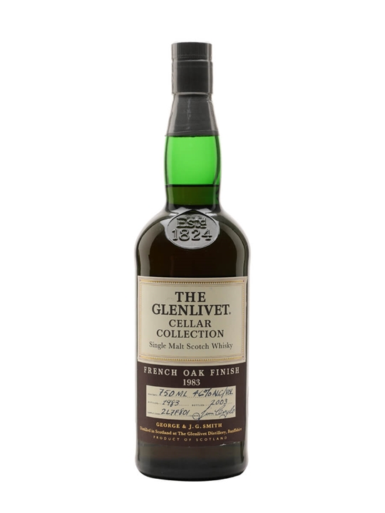 Glenlivet 1983 / 20 Year Old / French Oak Finish / Cellar Collection Speyside Whisky - Speyside Review