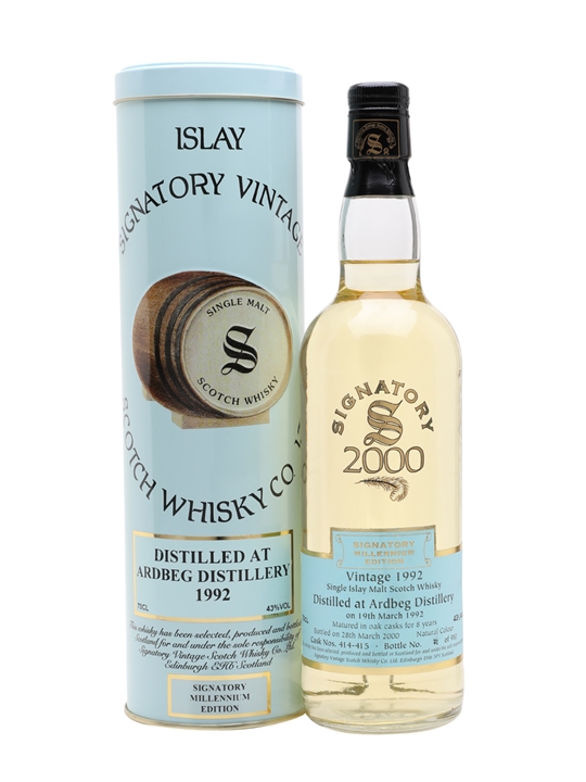 Ardbeg 1992 / 8 Year Old / Signatory Millennium #414-415 Islay Whisky - Islay Review