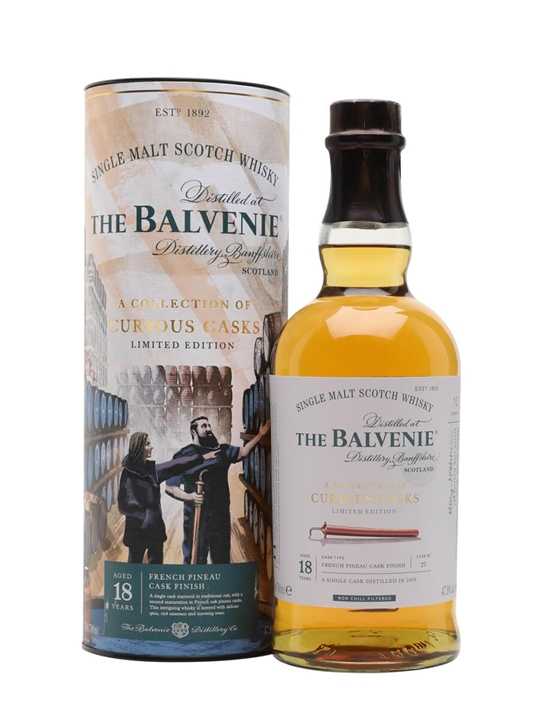 Balvenie 2005 / 18 Year Old / Pineau Finish / A Collection of Curious Casks Speyside Whisky - Speyside Review