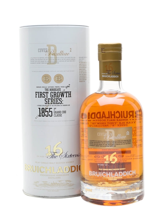Bruichladdich 16 Year Old First Growth 'Cuvee B' Paulliac Islay Whisky - Single Malt Review