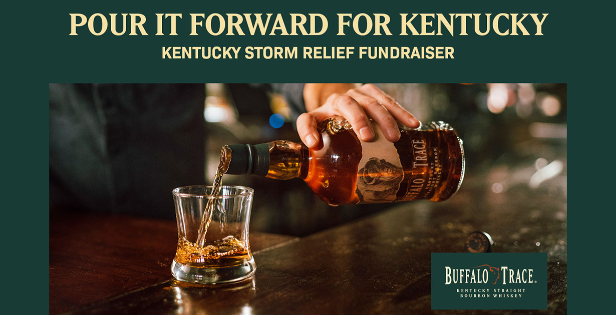 Buffalo Trace Launches “Pour it Forward for Kentucky” Charity Auction to Support Storm Relief - American Review