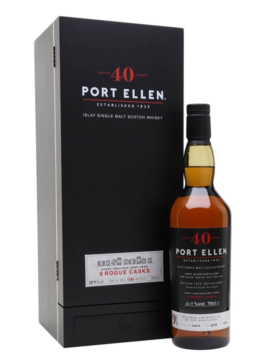 Port Ellen 1979 / 40 Year Old / 9 Rogue Casks Islay Whisky - Single Malt Review