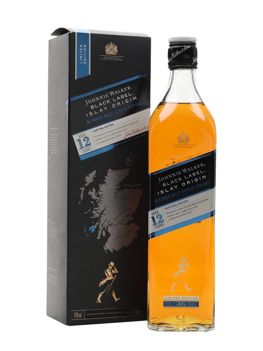 Johnnie Walker Black Label 12 Year Old Islay Origin Islay Whisky - Blended Malt Review