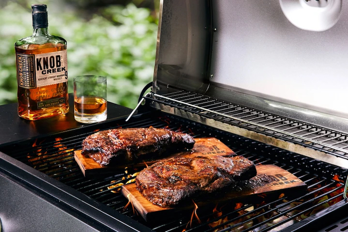 Knob Creek Bourbon, The Boardsmith Release Bourbon Barrel Grilling Plank - Bourbon Review
