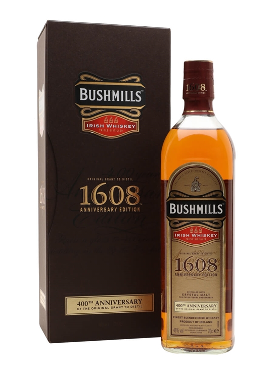 Bushmills 1608 / 400th Anniversary Blended Irish Whiskey - Irish Review