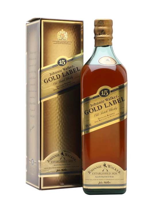 Johnnie Walker 15 Year Old / Gold Label / Bot.1990s Blended Whisky - Blended Review