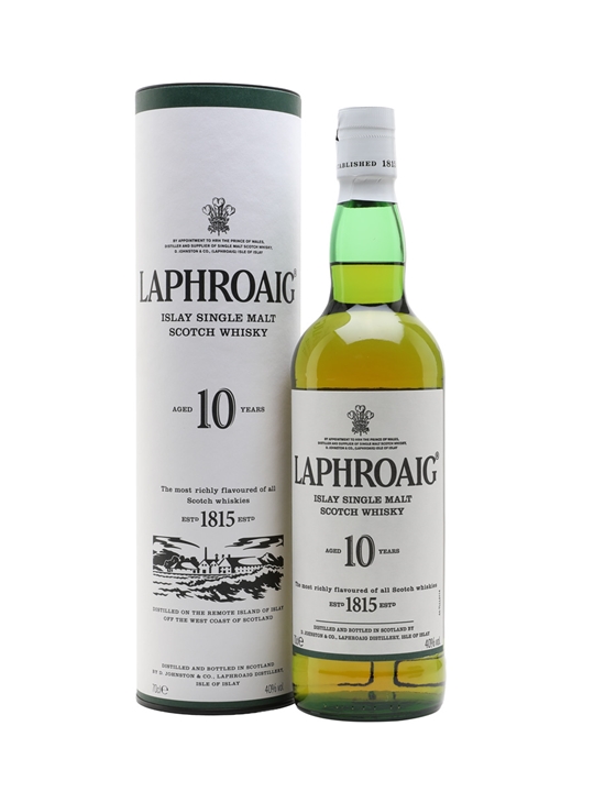Laphroaig 10 Year Old Islay Single Malt Scotch Whisky - Single Malt Review