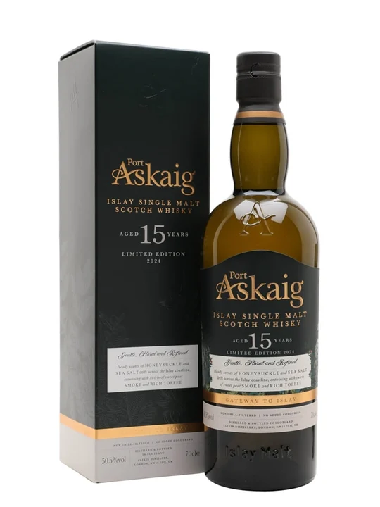 Port Askaig 15 Year Old / 2024 Release Islay Single Malt Scotch Whisky - Single Malt Review