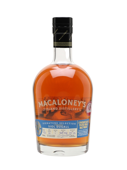Macaloney’s Siol Duggall Canadian Single Malt Whisky - Single Malt Review