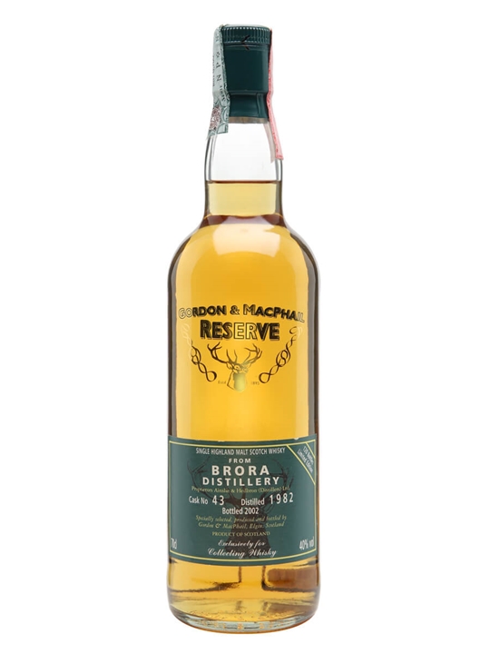 Brora 1982 / Bot.2002 / Reserve / Cask #43 / Gordon & MacPhail Highland Whisky - Highland Review