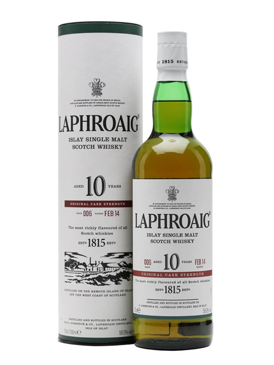 Laphroaig 10 Year Old Cask Strength / Batch 006 / Bot.2014 Islay Whisky - Islay Review